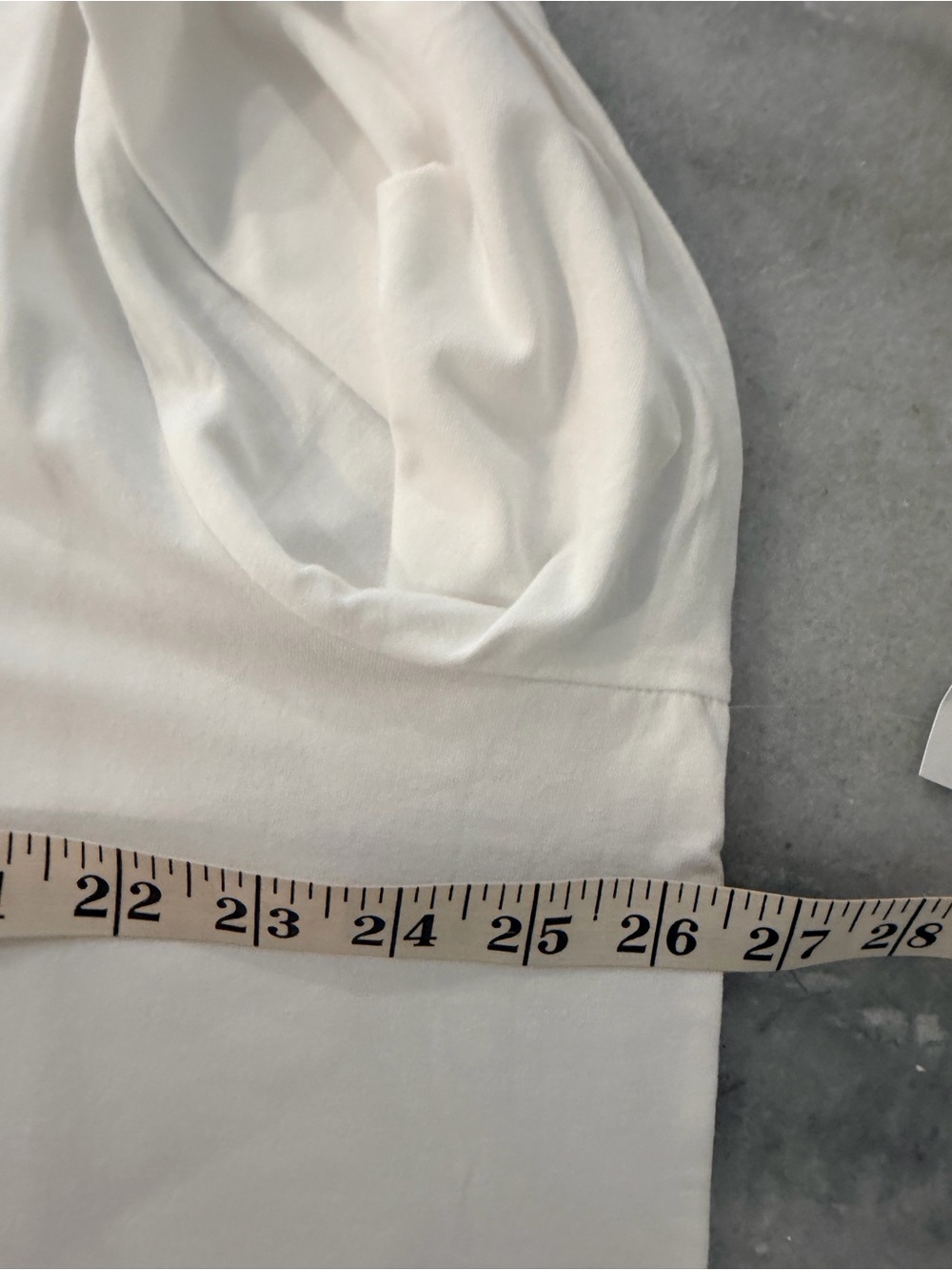 NWT Terra & Sky Size 2X White Long Sleeve V-Neck T-Shirt Tencel - Picture 10 of 10